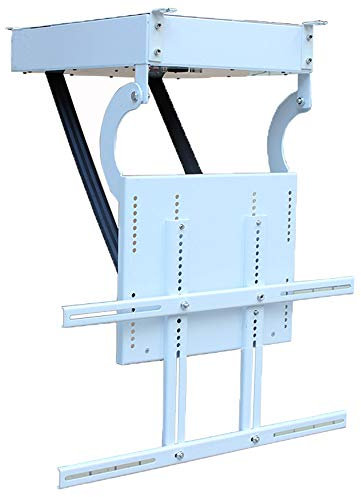 Hanchen Motorised Ceiling TV Mount with Remote Control Electric LCD TV Lift Mount Hanger Holder for 26 to 37 Plasma TV/LCD TV Heavy Duty