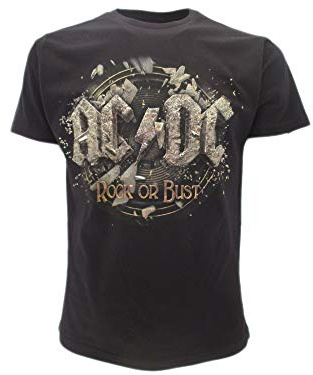 T-Shirt Ac DC Rock or Bust RACPIE