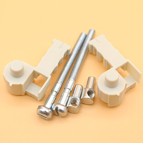 Lot de 2 tendeurs de chaîne pour tronçonneuse Stihl 017 018 MS170 MS180 MS 170 180 Remplace 1120 664 1500 / 1123 664 1605