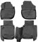 Element Passgenaue Premium Antirutsch Gummi Fußmatten - Honda HR-V, schwarz
