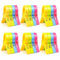 24Stück Strandtuch Clips, Große Wäscheklammern für Wäscheleine, Bunte Wäscheklammern, RutschfesteWäscheklammern Handtuchklemmen für Sonnenliegen, Poolstühle, Kleidung (12 x 7,3 x 8,5cm)