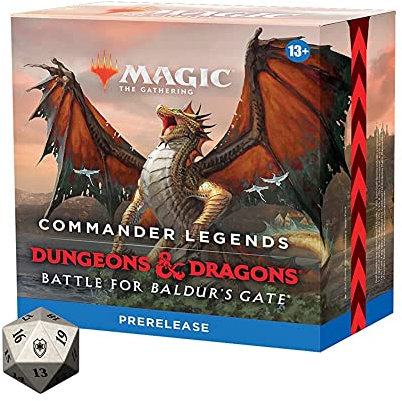 MTG Magic Commander Legends Battle for Baldur's Gate Prerelease Pack Kit