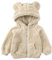 Gajaous Cappotto con cappuccio in pile con cappuccio da bambina per neonato con orecchie Cappotto caldo con cerniera