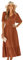 HEYPORK Damen Frühling Sommer Rock Bequem Lässig Kleider Mode Elegant Röcke Frauen V-Ausschnitt Solide Farbe Lotus Blatt Ärmel Lässig Langes Kleid(Rot, M)