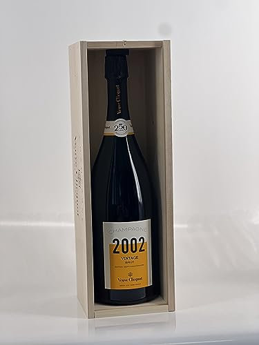 Veuve Clicquot Brut Vintage 2002 Edition 250 Anniversaire 1,5l Magnum Holzkiste 12% Vol