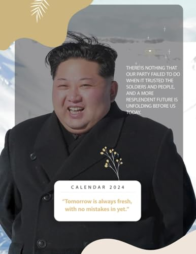 Calendar 2024: OFFICIAL Planner, with note section to write in each day of the months.