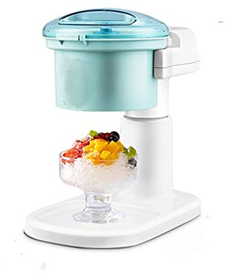 NOALED Tritaghiaccio Elettrico Automatico Granite di Ghiaccio Frullato Chopper Macchina per Fare Blocchi di Ghiaccio Macchina per Cono di Neve tè al Latte