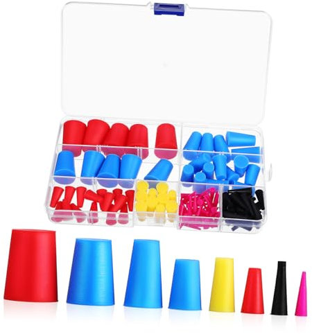 SOLUSTRE Getränkeverschluss Konischer Stopfen Aus Silikon in Industriequalität Wärmeflaschenversiegelung