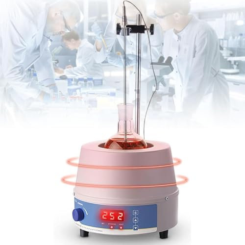 Lab Heating Mantle, Electric Stirring Heating Mantle, Constant Temperature Magnetic Stirrer, with Digital Temperature Control 300℃, for Laboratory Liquid Heating