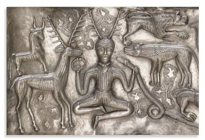 Poster mit nordischen mythischen Göttern, Cernunnos, Wandkunst, Poster, Drucke, Heimdekoration, Bild, Leinwand, Malerei, Poster, 50 x 75 cm