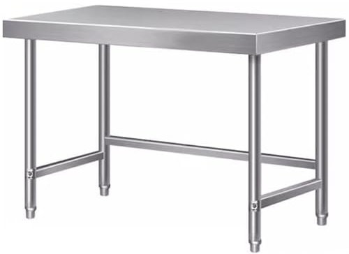 Scaffale da cucina in acciaio inox con resistente griglia per forno a microonde, altezza 80 cm x 40 cm