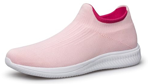 ADQ Zapatos Slip on Planos Caminar Mujer Zapatillas Casual Zapatos Diarios sin Cordones Ligeros Cómodos