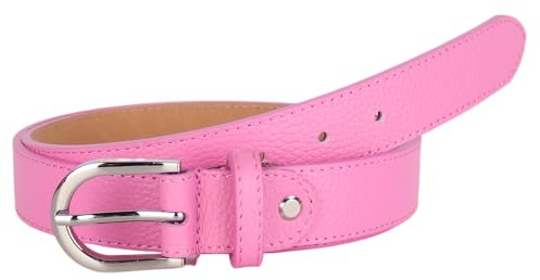 MIRROSI Ledergürtel Damen Herren Gürtel, Made in Italy, 3cm breit