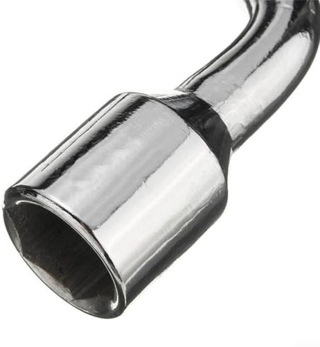 Jotekonoby Kompakter Radmutternschlüssel, 171921 mm, robuster Schraubenschlüssel für den Automobileinsatz (17 mm)