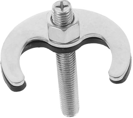 SEWACC Kit De Fixation Pour Robinet Évier Fer à Cheval, Vis Allongées En Acier, Outil D'installation Inclus, Pour Montage Robinetterie La Cuisine Et Salle De Bain, Utilisation Facile