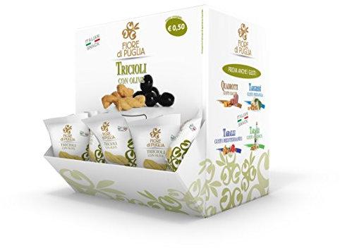 Tricioli alle Olive espositore Fiore di Puglia 35g x 40