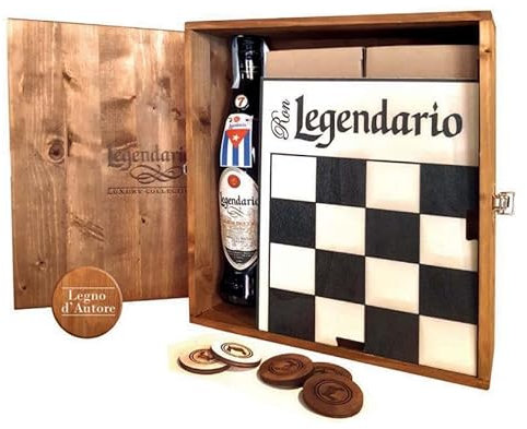 RUM LEGENDARIO ELIXIR 7 ANNI 70CL CONFEZIONE REGALO LA DAMA