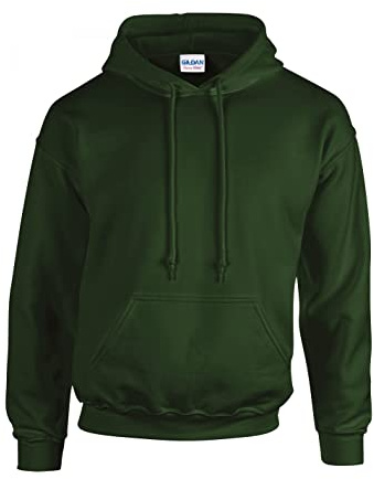 gildan Heavy Blendâ Hooded Sweatshirt Forest Green, L Unisex Erwachsene, Forest Green, L