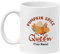 Okaytee Taza de calabaza – Pumpkin Spice Queen – Divertida idea de regalo de verduras de calabaza para hombres y mujeres, taza de café de cerámica blanca de 11 onzas