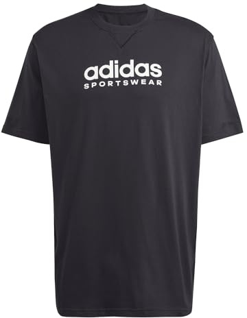 Adidas Herren T-Shirt (Short Sleeve) M All Szn G T, Black, IC9815, LT