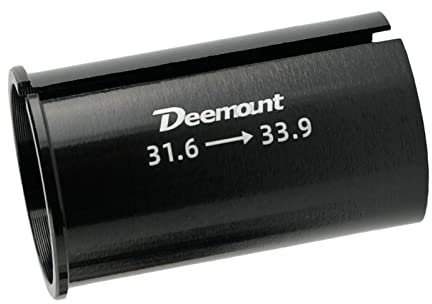 LOVIVER Fahrrad Sattelstütze Shim Tube Sleeve Sattelstützenadapter, 31,6-33,9 mm