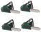 NUOBESTY 4pcs Simulated Chainsaw Prop Mini Chainsaw Model Mini House Electric Model