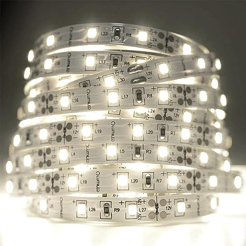 Lumiled LED Streifen 50M 3000 LEDs 12V Kaltweiß 240W LED Strip SMD LED Band IP33 26400 lm Selbstklebend Lichtband für Innenbereich Heim Schlafzimmer Deko, ohne Netzteil