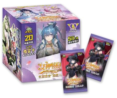 Booster Box Goddess Story Card Anime TCG CCG Collectable Beautiful Girls Set Awesome Anime Favorites Der Neue(NS5-8)
