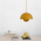 CRABOT Minimalismus Kronleuchter Originalität Einfachheit Blumenknospen Design Moderner Stil Restaurant Nachttischlampe Küche Büro lagern Bar dekorieren E27 Basis Neu Hängender Kronleuchter-Gelb