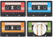 48 Stück Kassetten-Papier-Tischsets, 80er-Jahre-Party, dekorative Platzsets, Kassette, Hip-Hop-Party, Tischmatten für Retro, 70er, 80er, 90er Jahre, Thema, Geburtstag, Jahrestag, Musik-Partyzubehör,