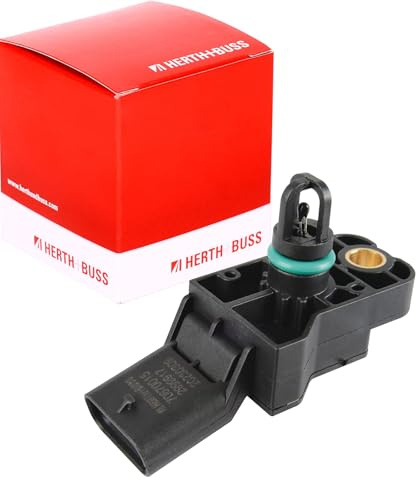 HERTH+BUSS ELPARTS Sensor, Ladedruck 70670015 | Kompatibel mit: AUDI A1, A1 Sportback, A3, A3 Cabriolet, A3 Limousine, A3 Sportback, A4 Allroad B8, A4 Allroad B9, A4 B8