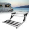 Dfdieratve Elektrische Einstiegsstufe für Wohnmobile, Klappbare 2-Stufige Wohnmobiltreppe, Solide Wohnmobiltreppe Aus Aluminium für Wohnwagen, 1-Step Manual