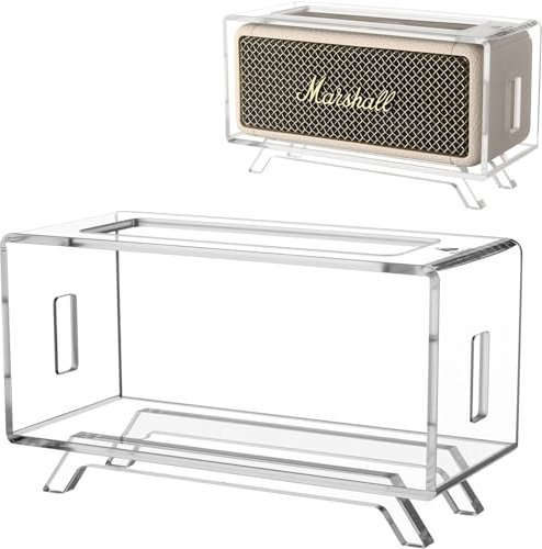 Acrylic Desktop Stand for Marshall Emberton/Emberton II/Emberton III, Portable Bluetooth Speaker, Table Holder, Display Shelf for Marshall Emberton Speakers, Desktop Stand, Shelf