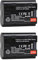 Batterie Au Lithium 2 Pièces 2280 MAh, Compatible avec Fujifilm X-T5 X-T4 GFX 100S X-H2S GFX 50S II VG-XT NP-W235, Batterie