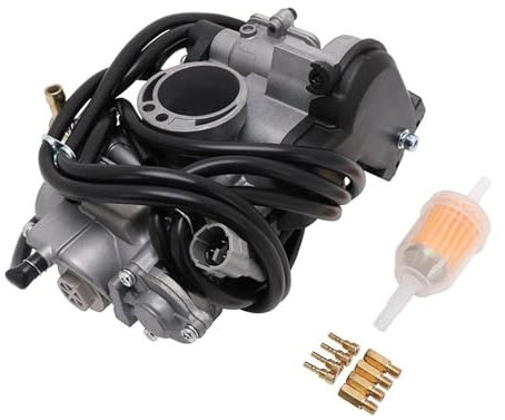 Motorrad Vergaser Carb Für Suz&uki RMZ450 Für RMZ 450 FCR-MX33 Für FCR MX33 2005-2007 Motorrad 48mm Vergaser Carb Zink Vergaser Carb Montage