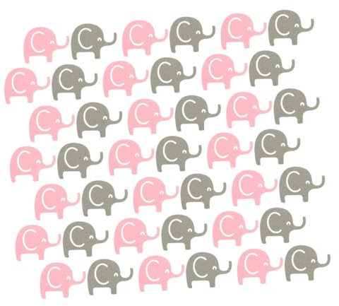 TOPPERFUN 200 Piezas Decoración de Shower y Cumpleaños Adornos de Fiesta Diy Colores