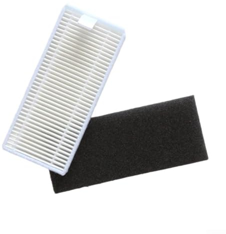 Lot de 6 filtres HEPA de rechange pour aspirateur robot Lefant M310, accessoires lavables pour filtre à poussière, blanc