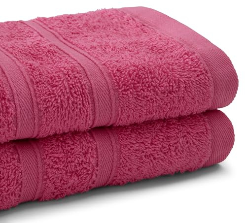 Bassetti Set 1+1 Asciugamano E Ospite, Ortensia, 100% Cotone, 40X60/60X100 cm, 2 Asciugamani, Morbidi Assorbenti E Lavabili In Lavatrice