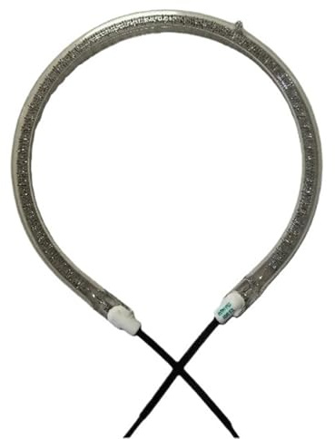 1300W 15cm Round Glass Heating Tube for Oven Air Fryer Replacement Parts