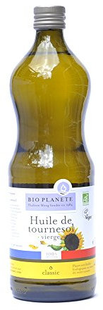 Bio Planète Huile de tournesol bio vierge 1L