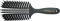 HERCULES SÄGEMANN - Vent Brush (breit) | Haarbürste zum sanften Entwirren und Massieren. Haarbürste mit ergonomischem Griff, mit Naturborsten und Nylonpins für gesundes Haar | Farbe: Schwarz
