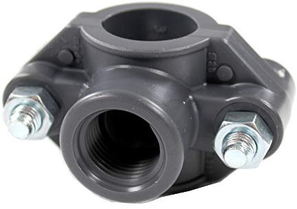 Sferaco - Collier de prise en charge sur tubes PEHD - Collier de prise en charge pour tuyaux PE et PVC Ø50 - Femelle 1/2 (15/21) - Sferaco