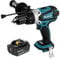 Makita DHP458 18V Compact Combi Drill with 1 x BL1860 6.0Ah Battery