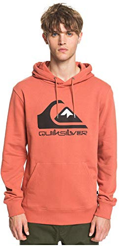 Quiksilver™ Comp Logo Hoodie Kapuzenpulli Männer S Rosa