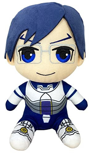 Great Eastern - My Hero Academia - Tenya Iida Hero Costume Sitting Plush, 7-inches