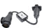 CARROFIX Trailer Light Converter European Round 13-Pin Plug to U.S 7-Way Blade Adapter Connector