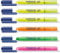STAEDTLER Textmarker Textsurfer gel (6 Stifte, 4 Farben) pink, grün, orange und 3x gelb