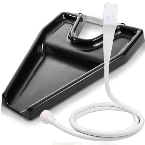 Lave-tête portable économique pour évier, laveuse avec douche universelle avec tube, tête et cheveux pour shampooing, coiffeur, handicapés et personnes âgées