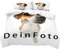 通用 Foto-Kissen Selbst Bettwäsche mit Foto individuell Bedruckt Personalisierte Geschenk-Idee Bettbezug mit eigenem Foto