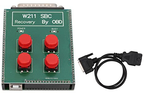 SBC-Reset-Tool, On-Board-Diagnose2 SBC-Reset-Tool ABS-Reparaturgerät aus Metall On-Board-Diagnose2 Reparaturcode-Tool Ersatz für W211 R230(Grün)